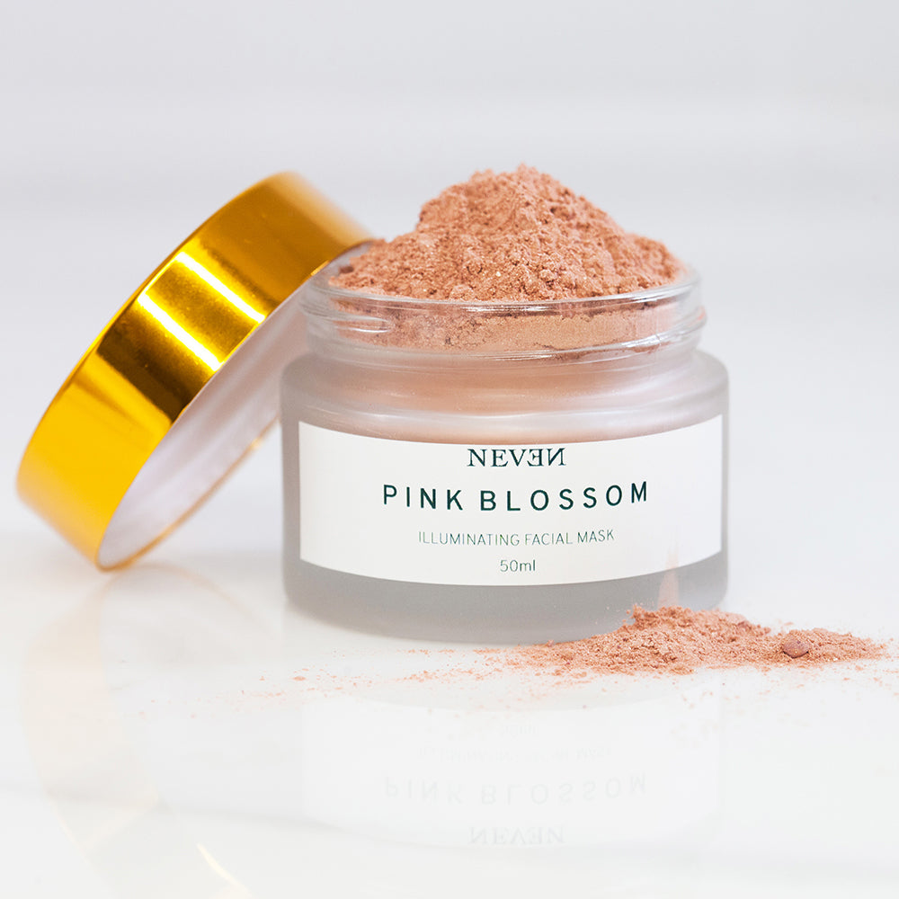 PINK BLOSSOM FACE MASK